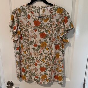 DR2 Multicolor Floral Blouse